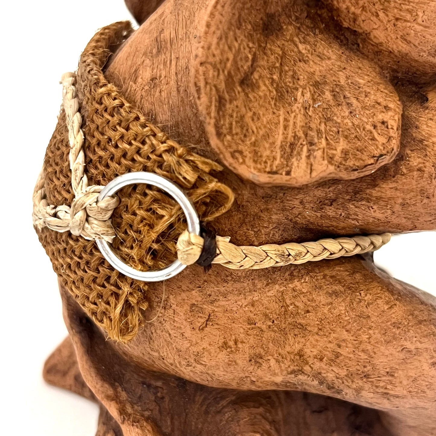 ゾウのキャンドルホルダー ハンドメイド お座り