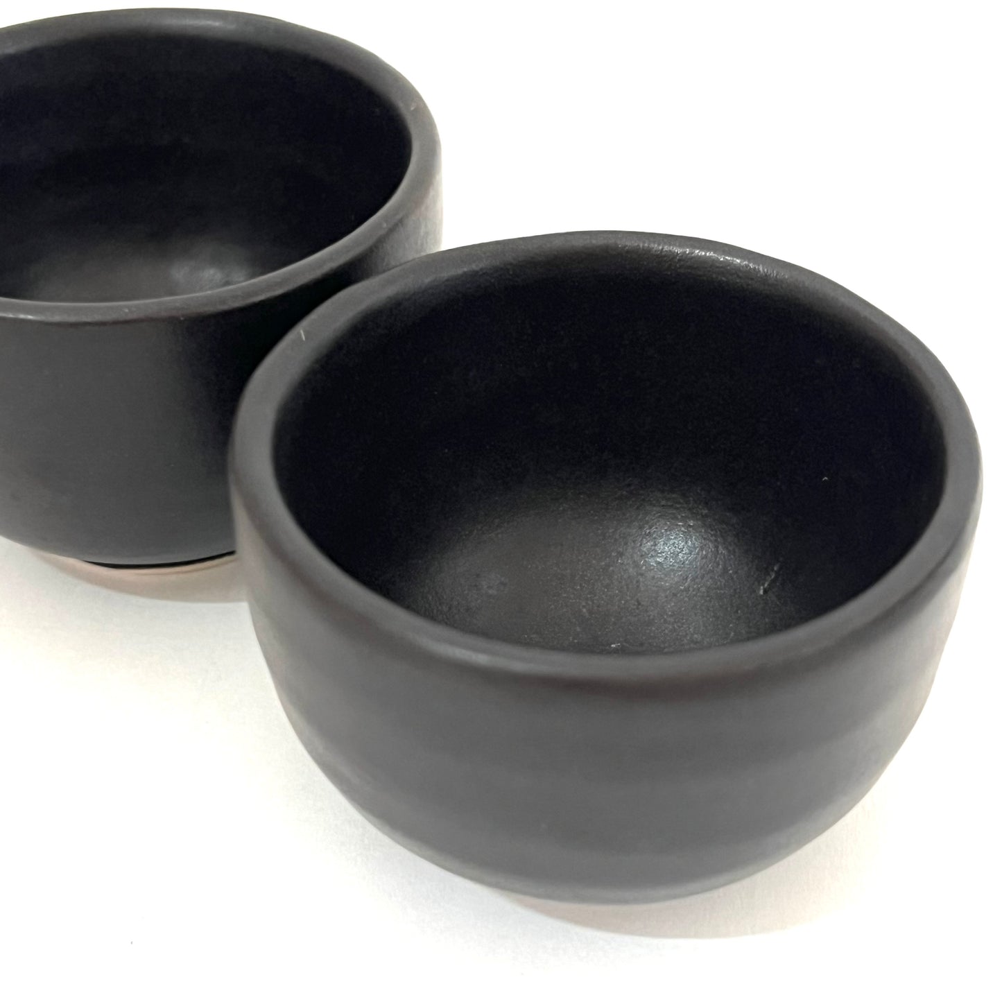 ゾウのティーポットセット アジアン陶器 マットブラック