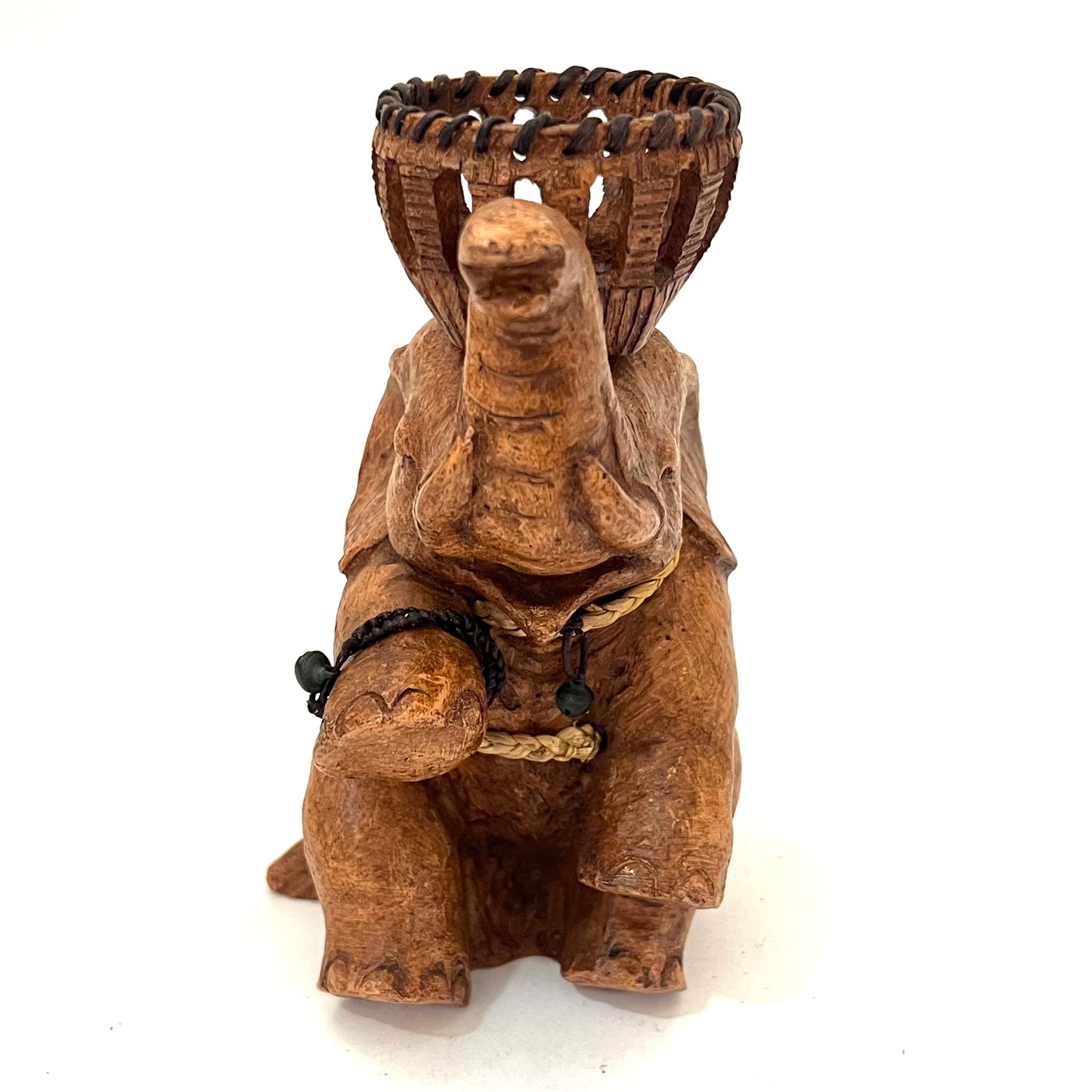 ゾウのキャンドルホルダー ハンドメイド お座り
