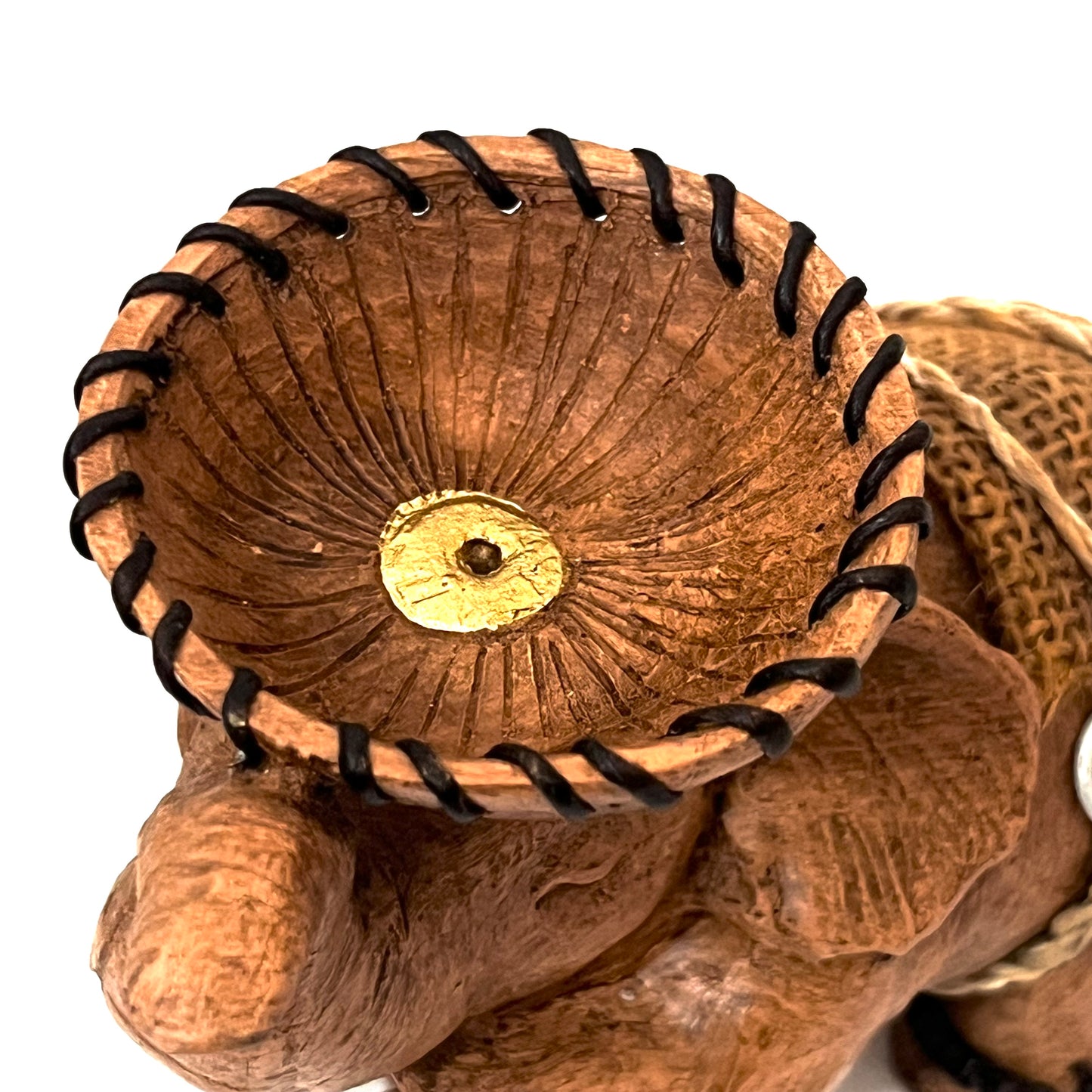 ゾウのキャンドルホルダー ハンドメイド 2足立ち