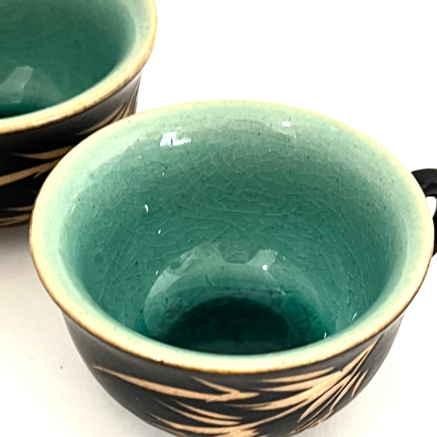 急須茶器セット ベトナム陶器 ブラック