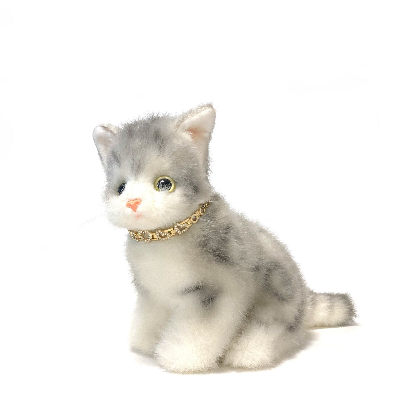 ペットアクセサリー 超小型犬 子犬 子猫 ゴールド ハート