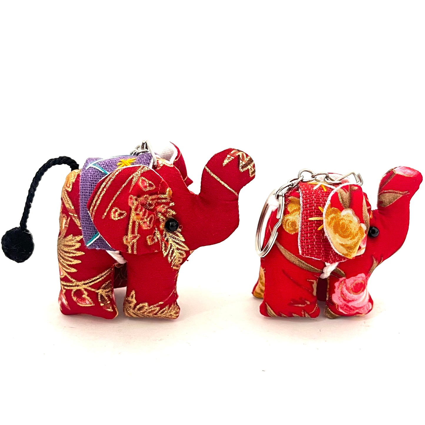 ゾウさんのマスコット ハンドメイド 5体(ランダム)セット