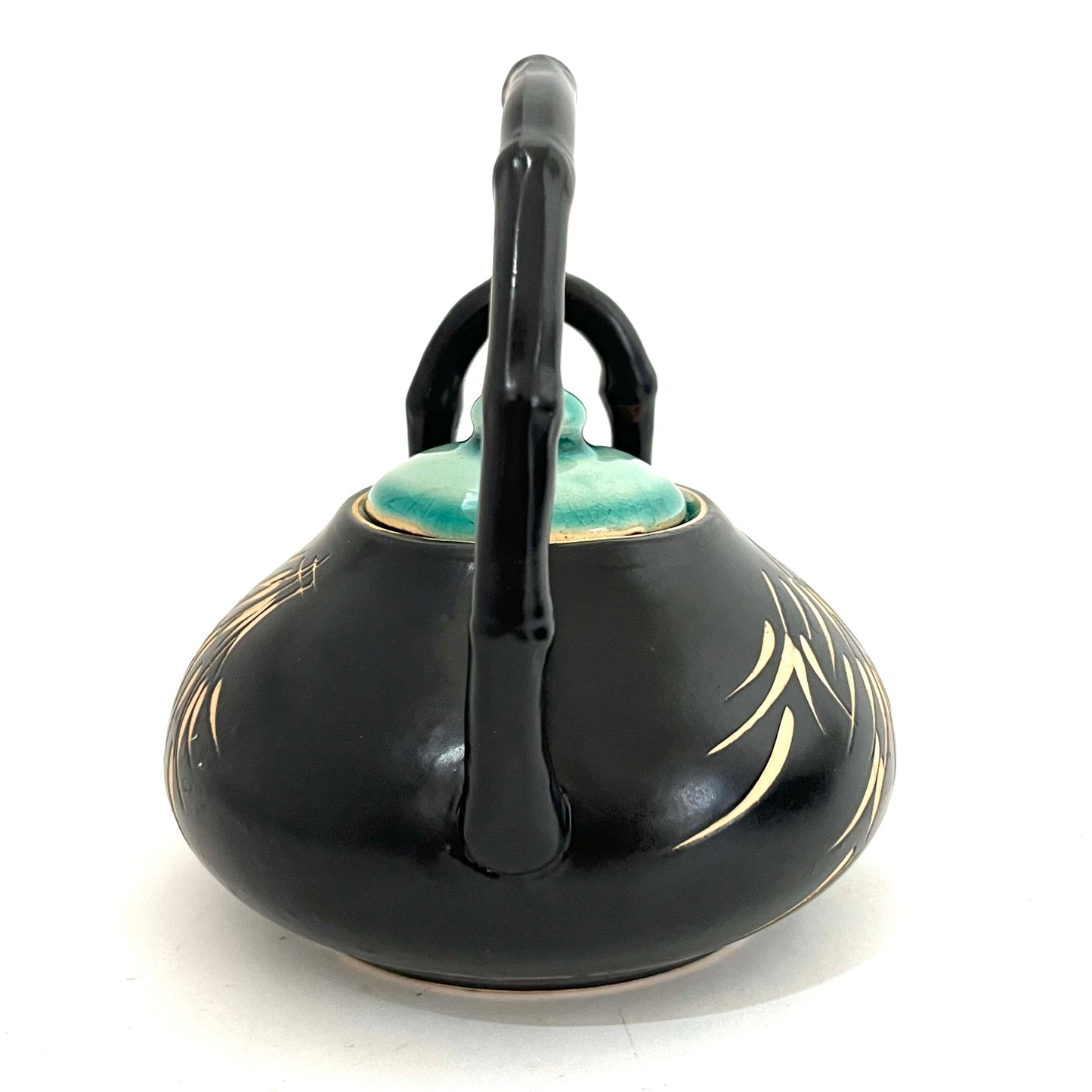 急須茶器セット ベトナム陶器 ブラック