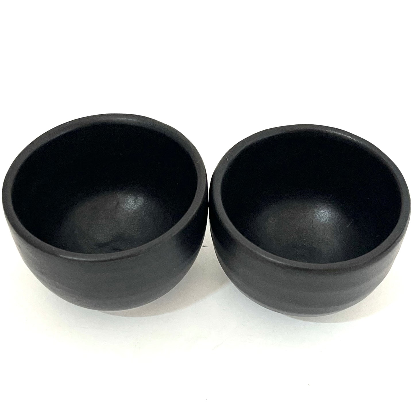 ゾウのティーポットセット アジアン陶器 マットブラック