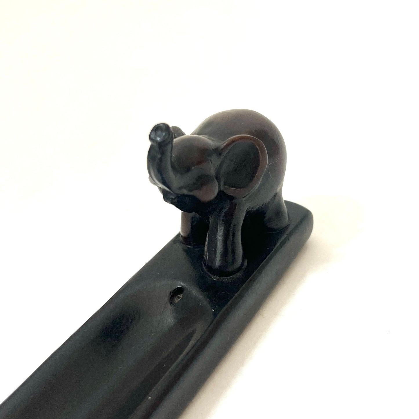 ゾウのお香立て アジアン陶器