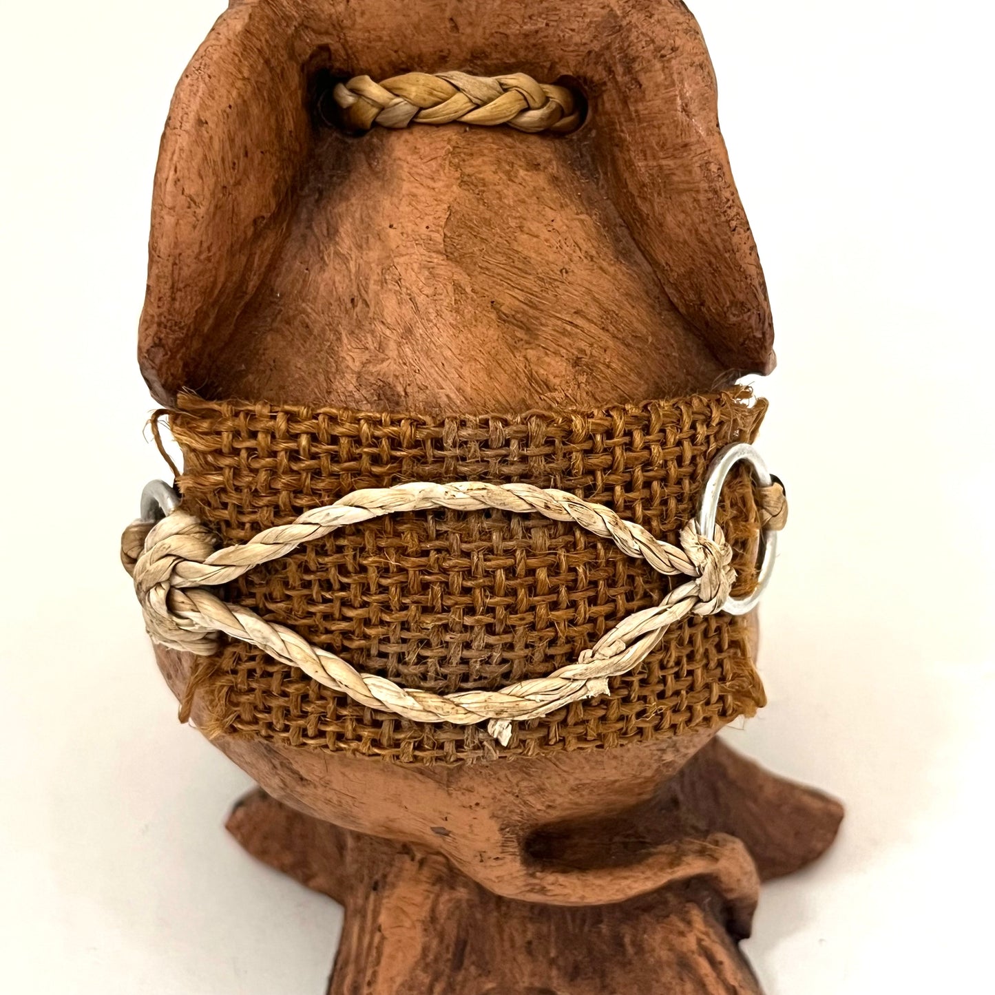 ゾウのキャンドルホルダー ハンドメイド お座り