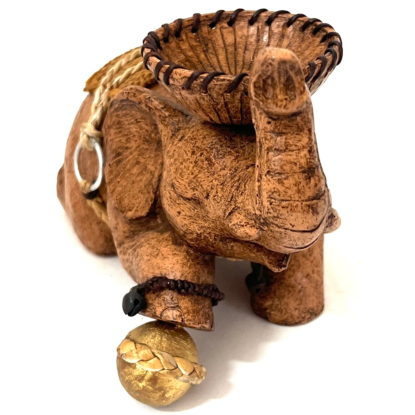 ゾウのキャンドルホルダー ハンドメイド ボール