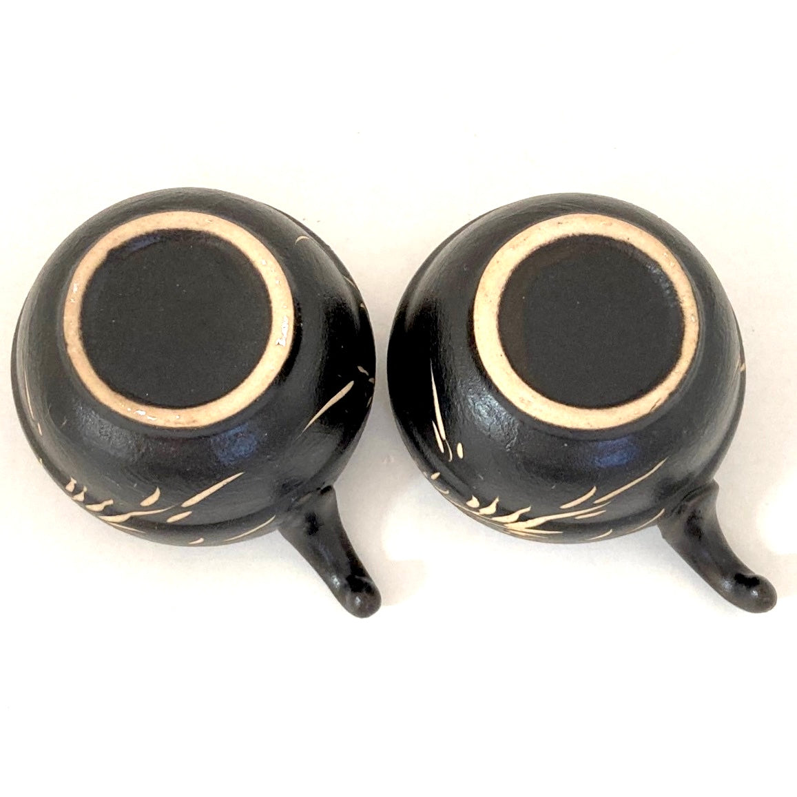 モダンミニカップ2客セット 2カラー ベトナム陶器