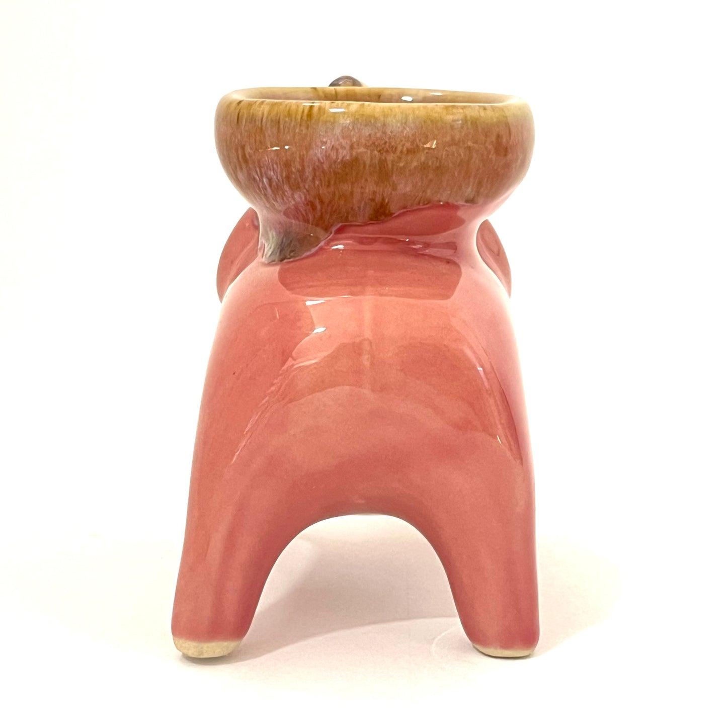 ゾウのお香立て 4カラー アジアン陶器