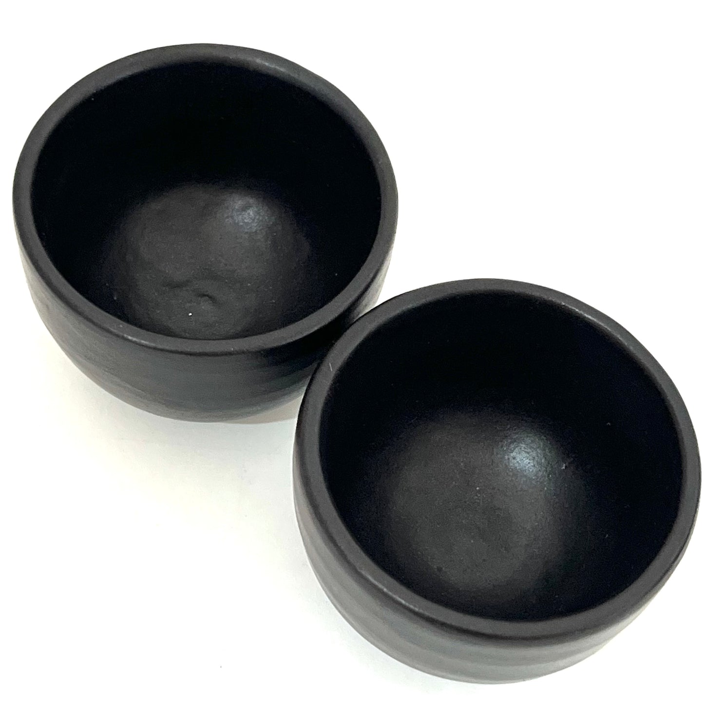 ゾウのティーポットセット アジアン陶器 マットブラック