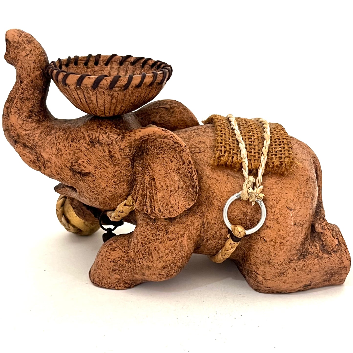 ゾウのキャンドルホルダー ハンドメイド ボール
