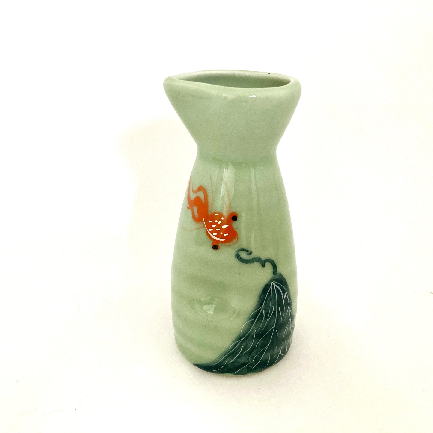 とっくりおちょこ酒器セット ベトナム陶器 金魚