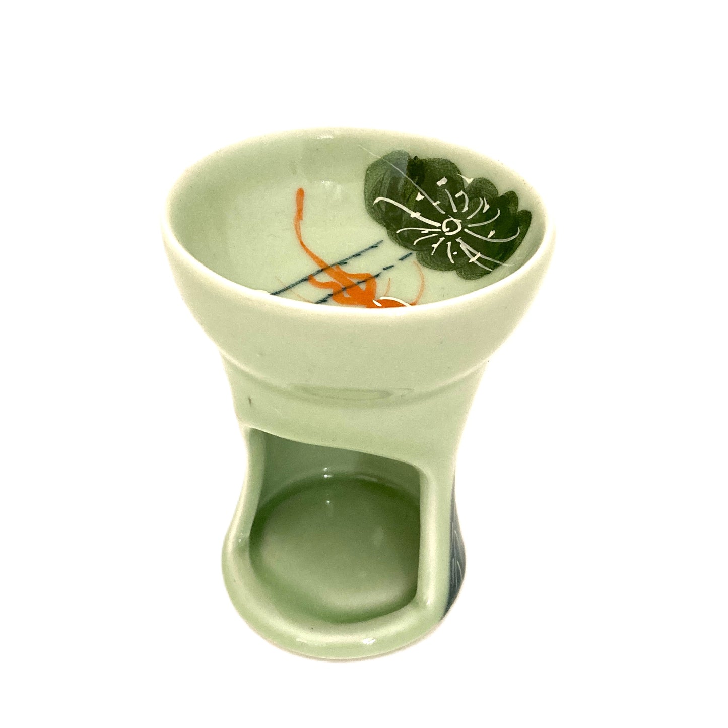 金魚のアロマポット アジアン陶器