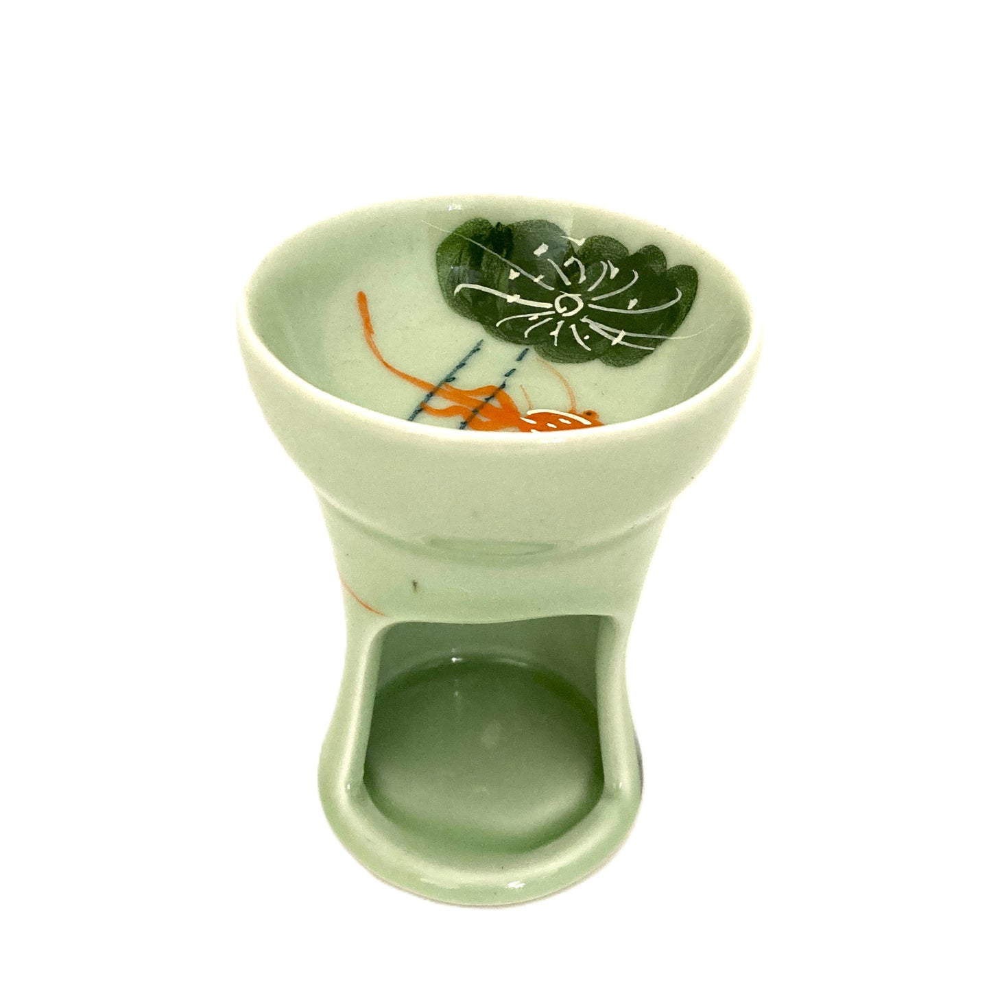 金魚のアロマポット アジアン陶器
