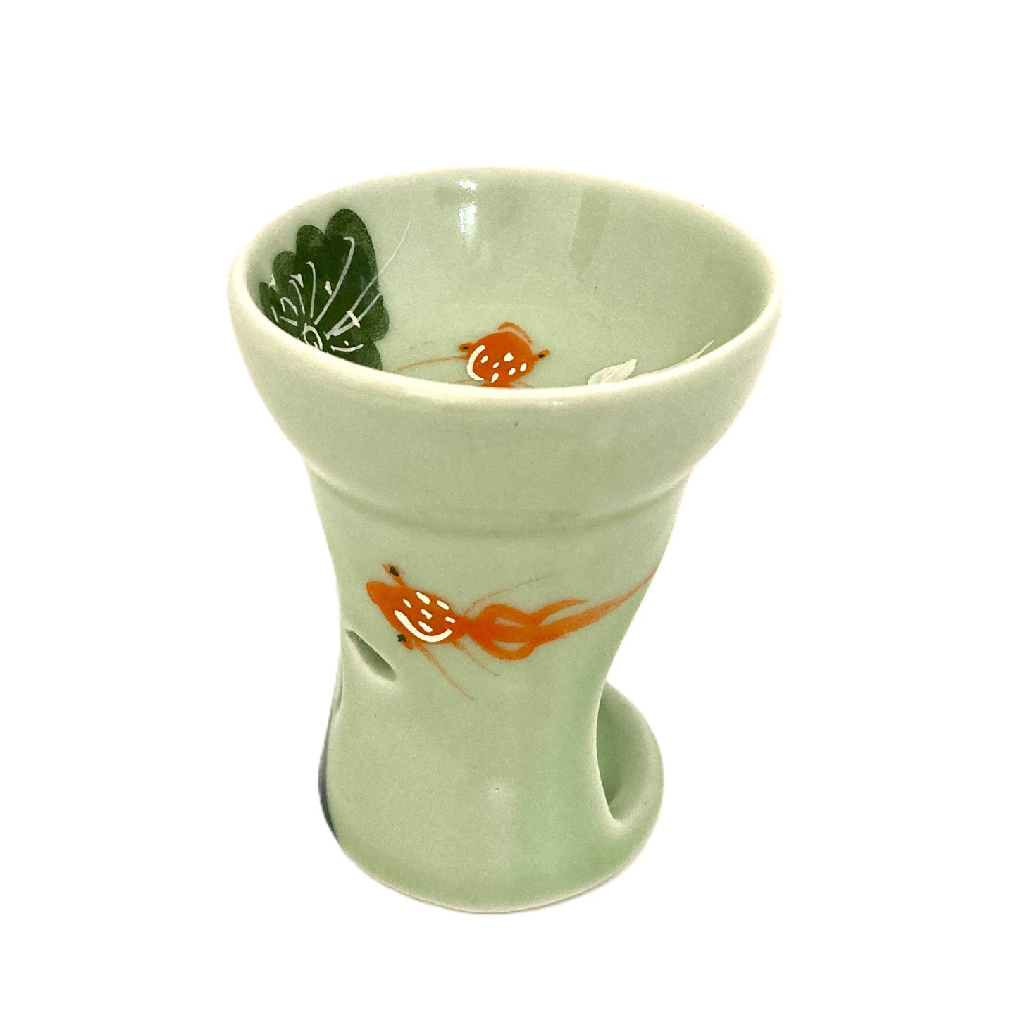 金魚のアロマポット アジアン陶器