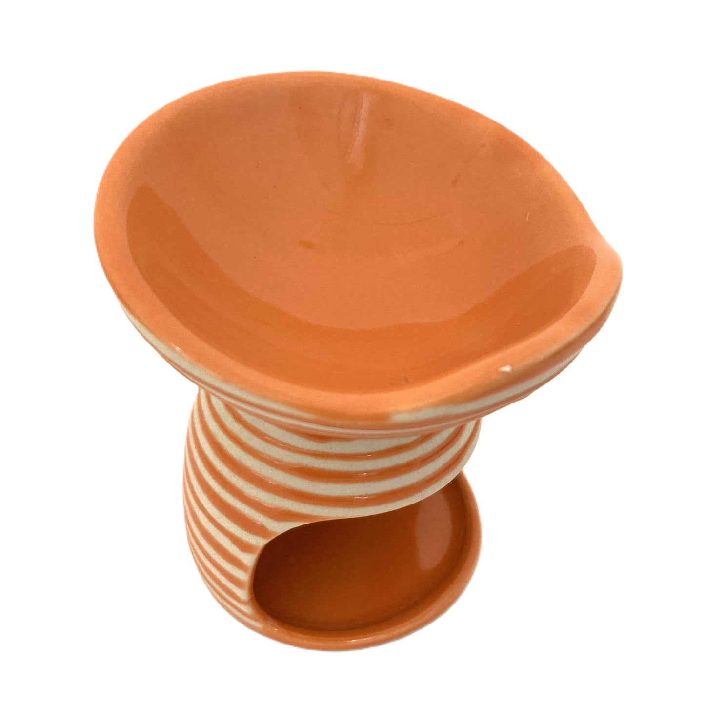 ボーダーアロマポット 8カラー アジアン陶器