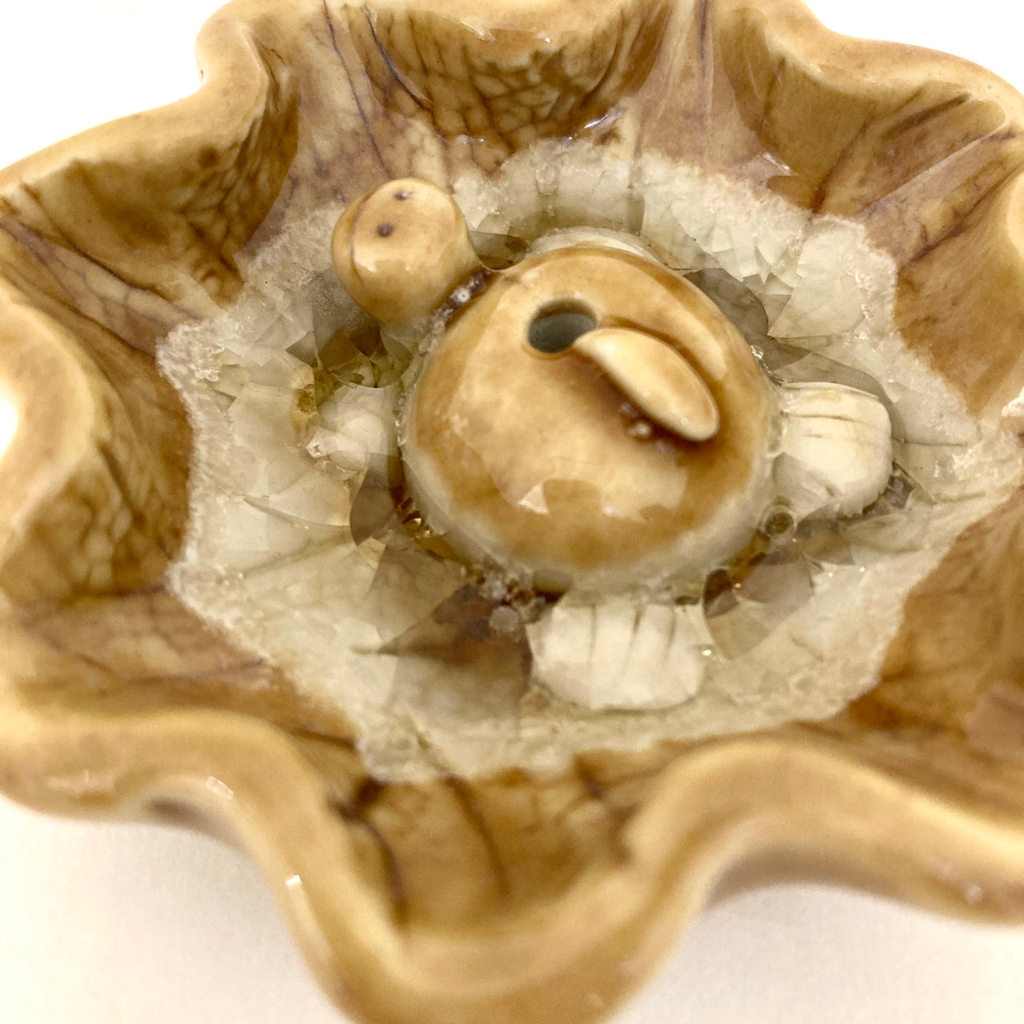 カメのお香立て アジアン陶器