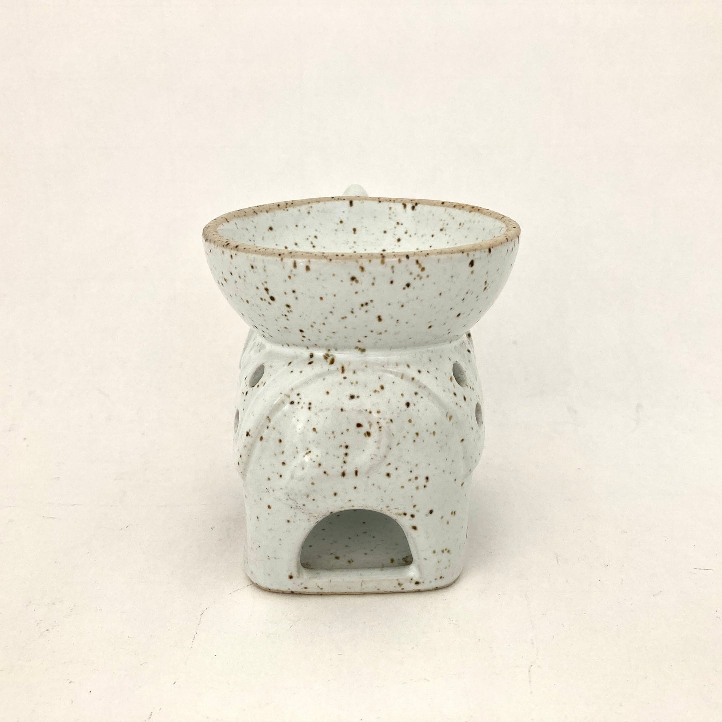 ゾウのアロマポット アジアン陶器 6カラー