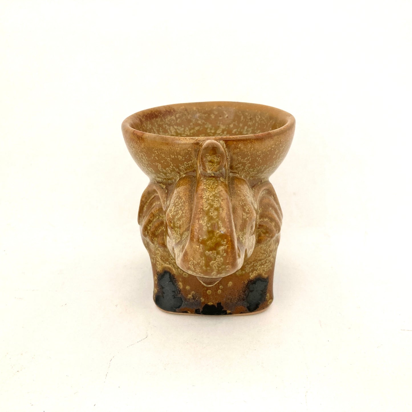 ゾウのアロマポット アジアン陶器 6カラー