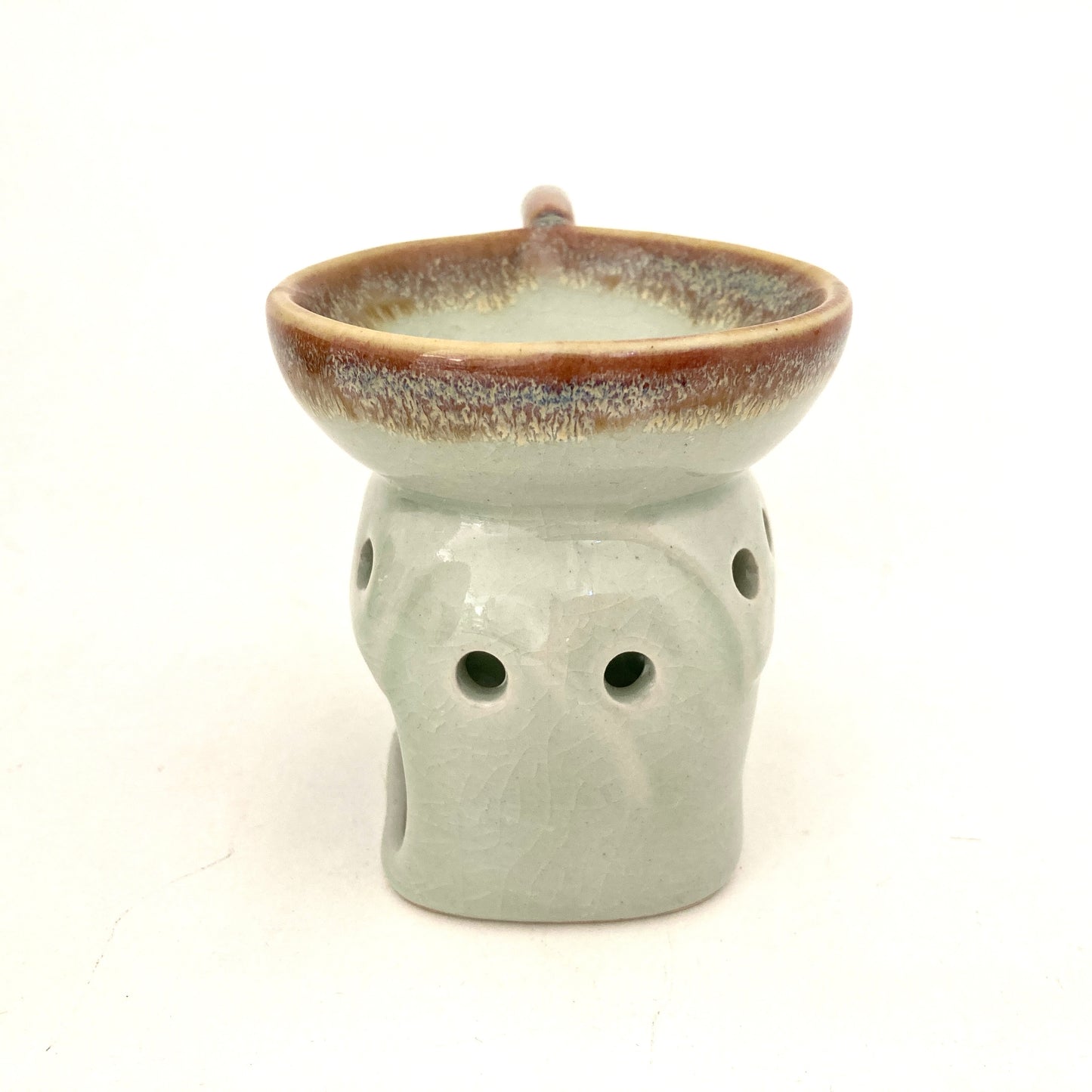 ゾウのアロマポット アジアン陶器 6カラー