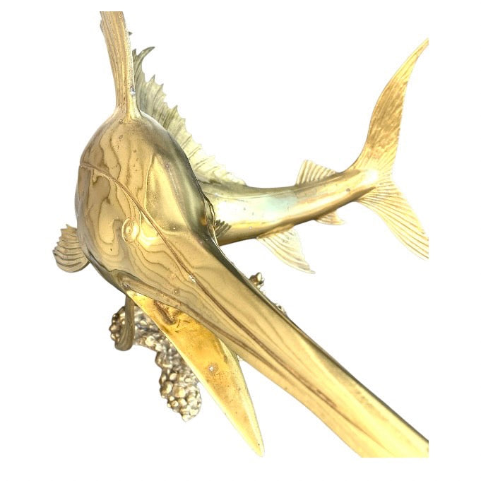 金のカジキオブジェクト(大)