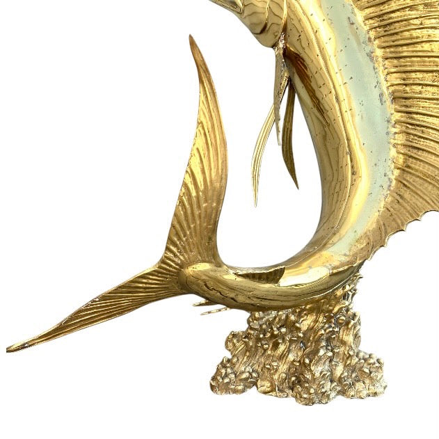 金のカジキオブジェクト(大)
