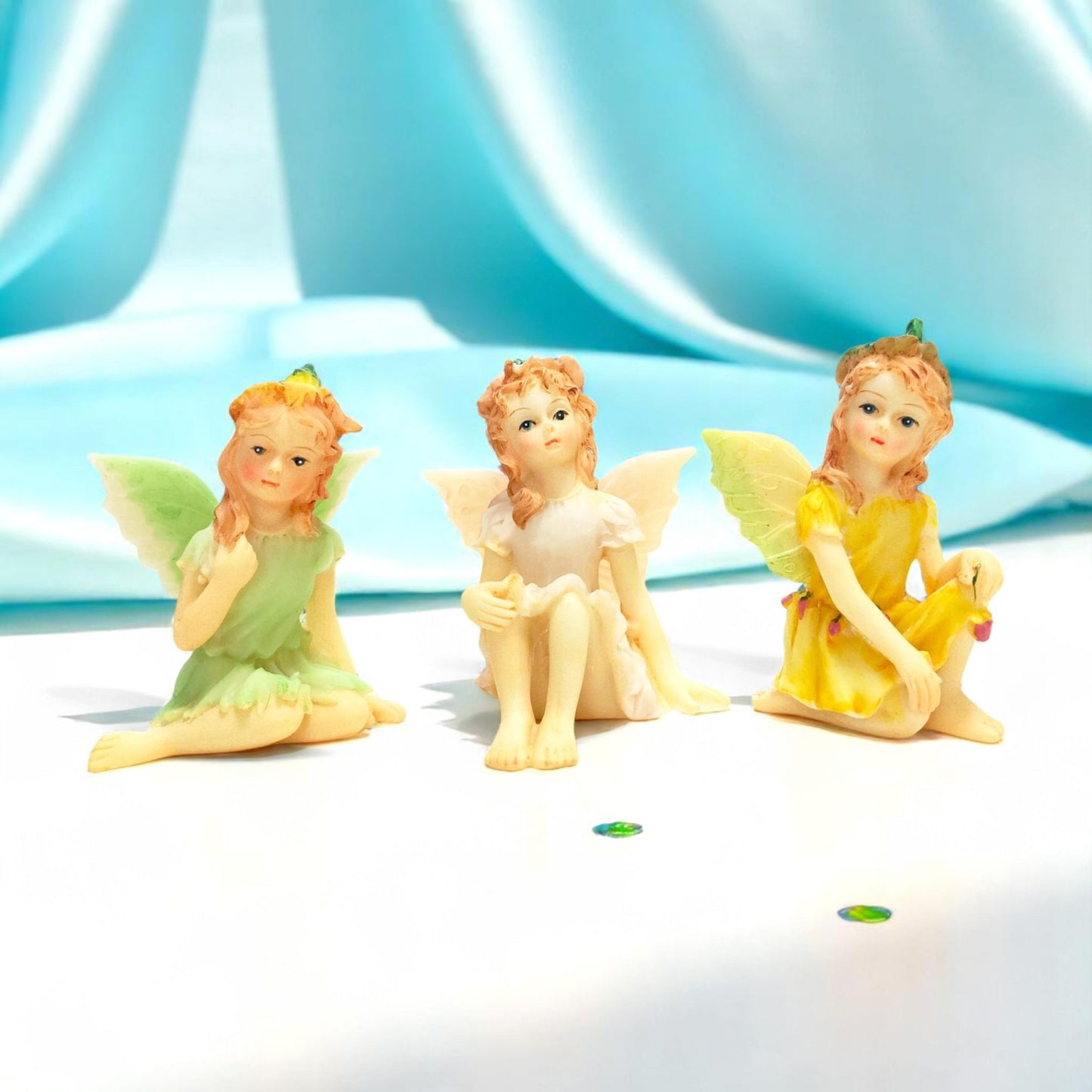妖精のオブジェクト 3体セット ミニチュア