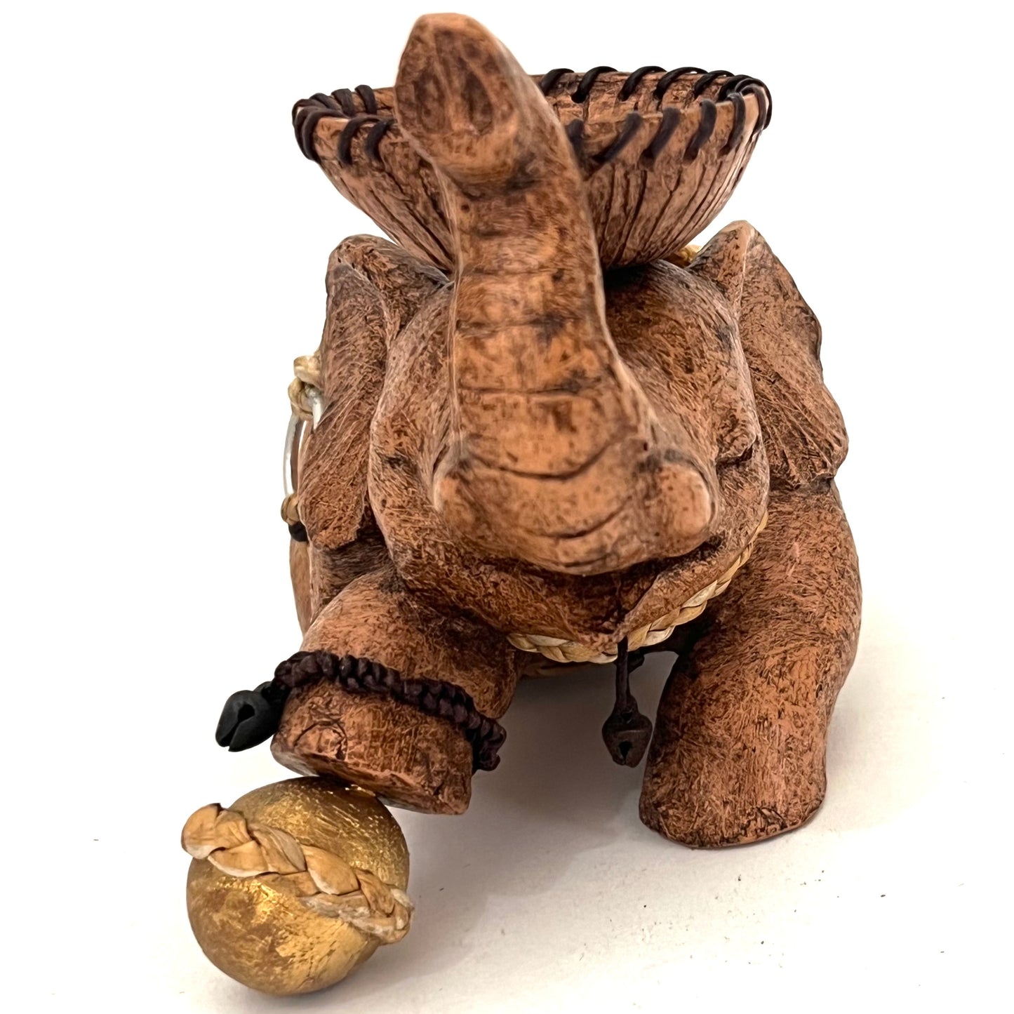 ゾウのキャンドルホルダー　ハンドメイド　ボール