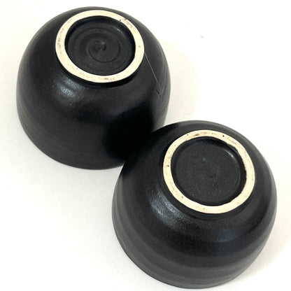 ゾウのティーポットセット　アジアン陶器　マットブラック