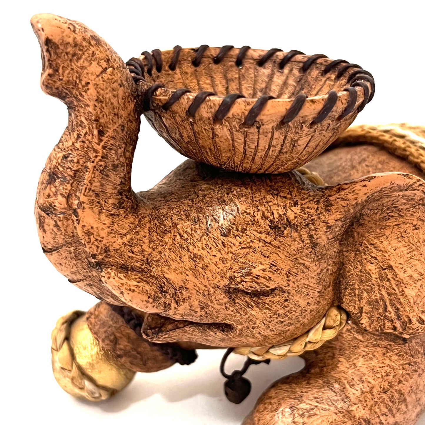 ゾウのキャンドルホルダー　ハンドメイド　ボール