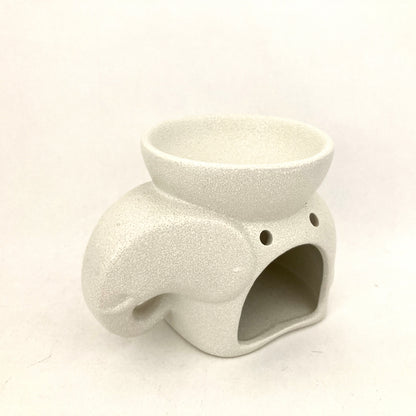 ゾウのアロマポット　アジアン陶器　 7カラー