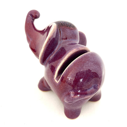 ゾウのカード挿し　4カラー　アジアン陶器