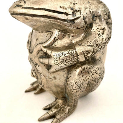 カエルのオブジェクト(大) 　アンティーク調　