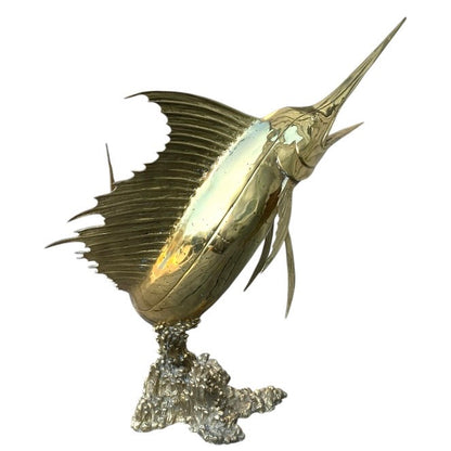 金のカジキオブジェクト(大)　